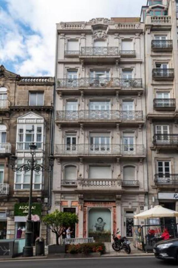 Apartament Urzaiz Centro Vigo Zewnętrze zdjęcie